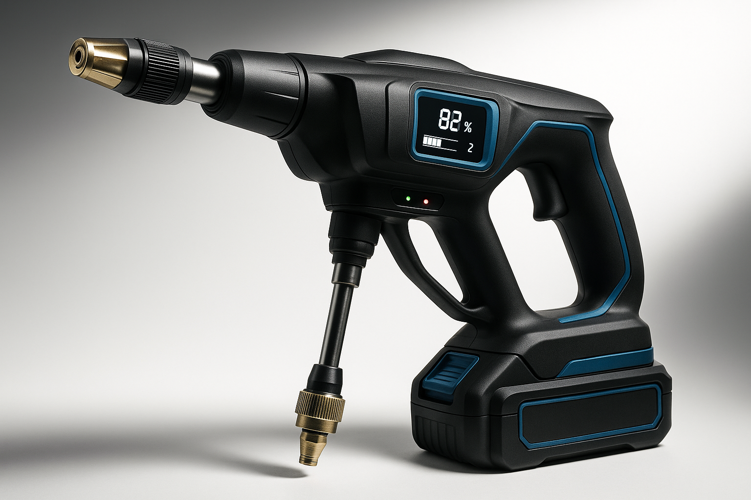NEW CAR WASH GUN WITH BATTERY